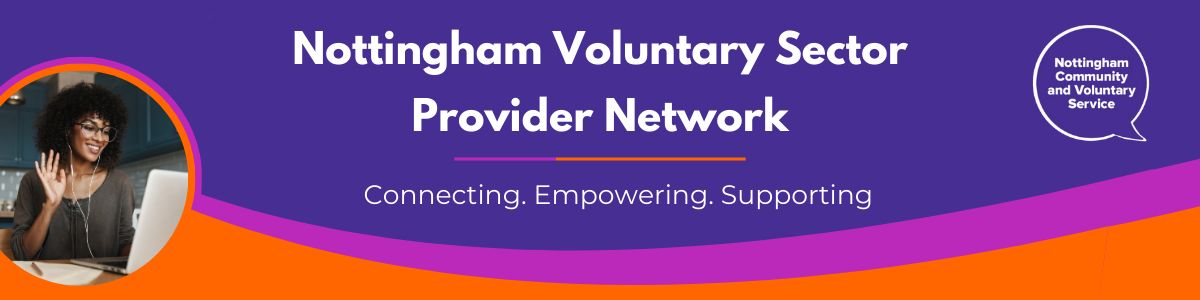 Nottingham Voluntary Sector Provider Network decorative banner