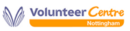 The logo for Volunteer Centre Nottingham