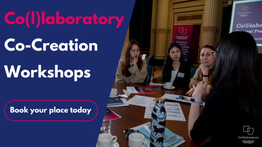 Col(l)aboratory co-creation workshops: book your place today