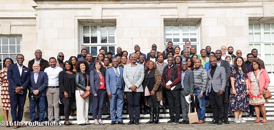 Photo of participants at the Majority Black Led Churches and University of Nottingham event