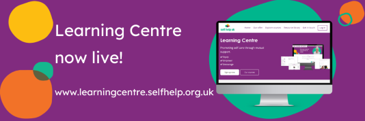 Visit Self Help UK's online learning centre