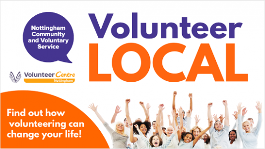 Volunteer Local banner - Find out how volunteering can change your life!