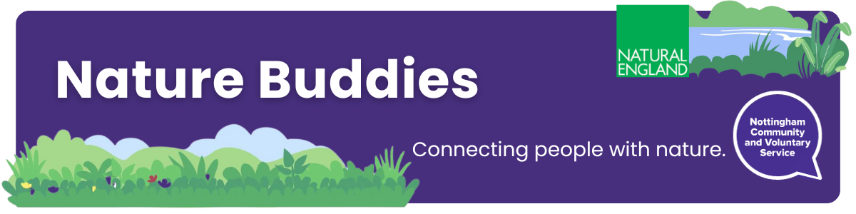 Nature Buddies banner - connecting people with nature