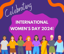 Decorative image for International Women's Day 2024
